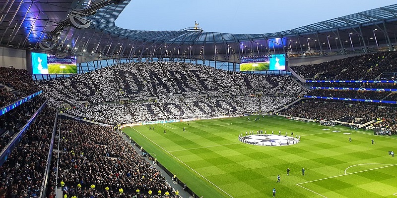 Kiến trúc độc đáo trên hình nền sân vận động Tottenham Hotspur