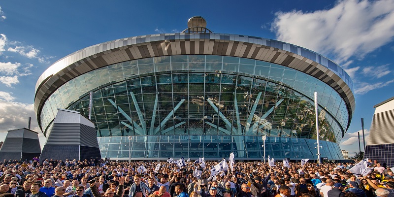 Toàn cảnh sân vận động Tottenham Hotspur cấu trúc hiện đại